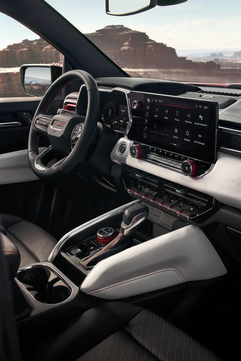 2026 GMC Canyon infotainment system at Bokman of Wellsville GMC in WELLSVILLE NY