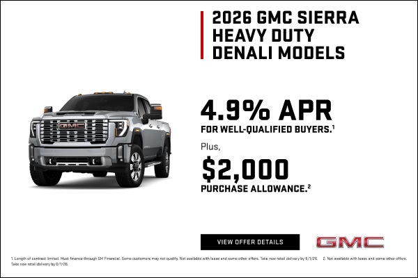 4.9% APR for well-qualified buyers.1

Plus, $2,000 PURCHASE ALLOWANCE.2