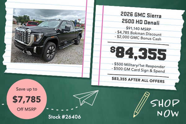 2026 GMC Sierra 2500 HD Denali