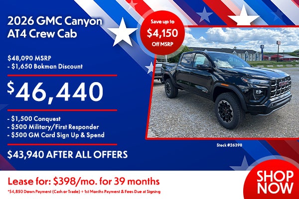 2026 GMC Canyon AT4