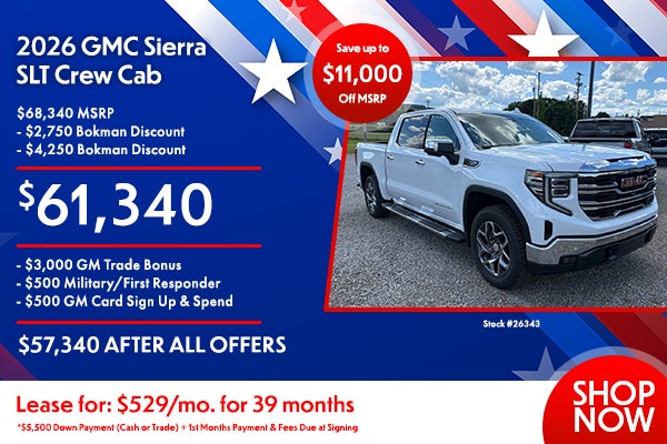 2026 GMC Sierra SLT