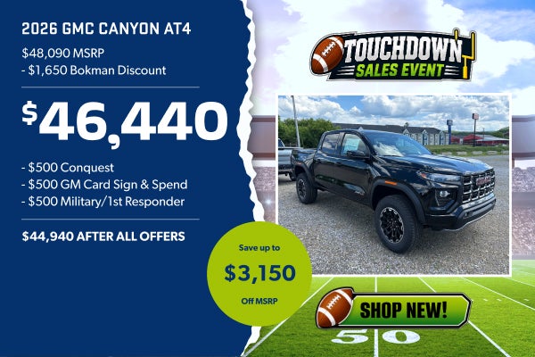 2026 GMC Canyon